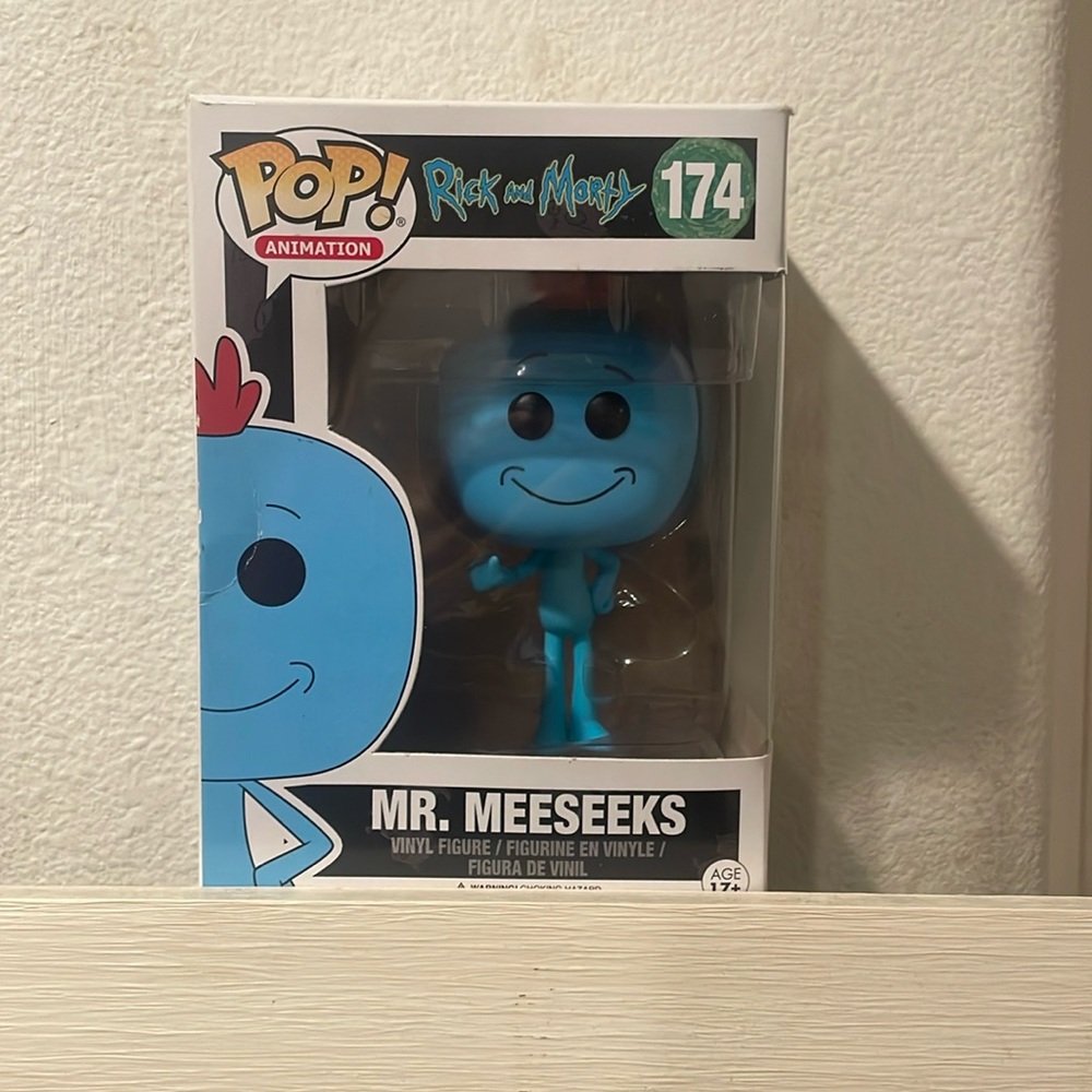 Mr. Meeseeks Funko Pop Rick and Morty Set